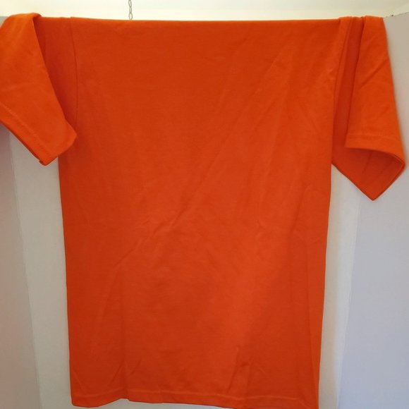 T - Shirts - Plain Orange -  Set of 3 - Small Adult - Picture 3 of 4